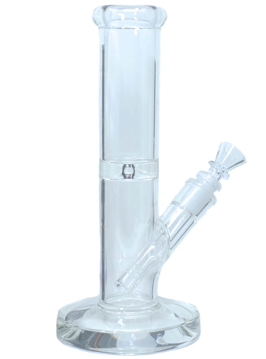 10" Straight Heavy Duty Glass Water Bong Pipe