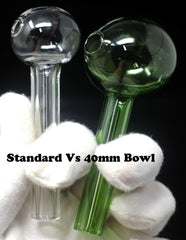 4" Big Head Glass Oil Burner Pipe with Bulk Discounts - Simple Glass Pipe