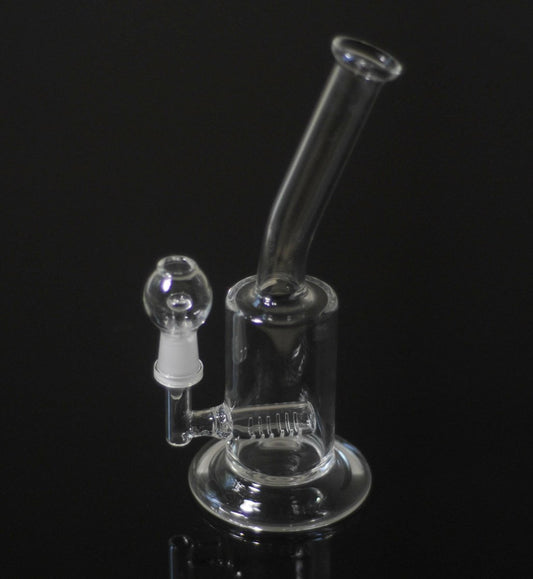 8" inline glass water pipe - Simple Glass Pipe