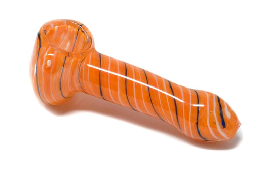 4" Firt Glass hand Pipe - Simple Glass Pipe