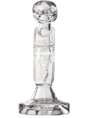 5" Glowing in Dark Emoji Smiley Face Glass Water Pipe – Fun, Quirky, and Ready to Light Up Your Mood