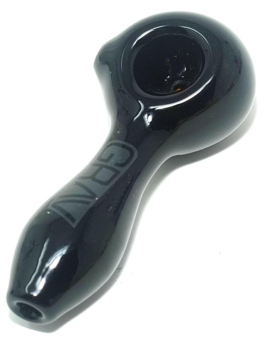 4" Glass Hand Pipe - Simple Glass Pipe