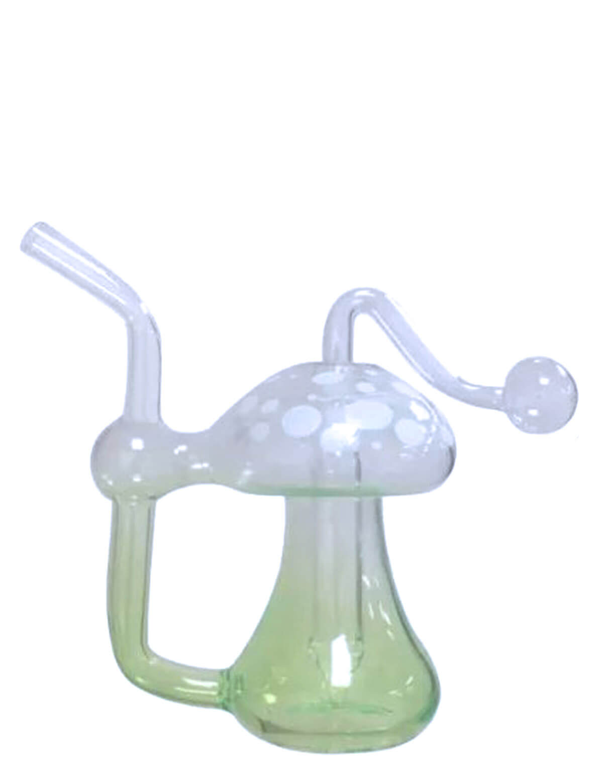 4.5" Mushroom Glass Oil Burner bubbler water Pipe