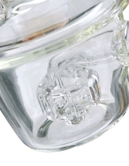 7" The Enchanted Azure Twist Bar Water Pipe