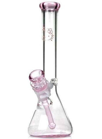 10" Ice Pinch Pink Hello Kitty Bong Glass Water Pipe