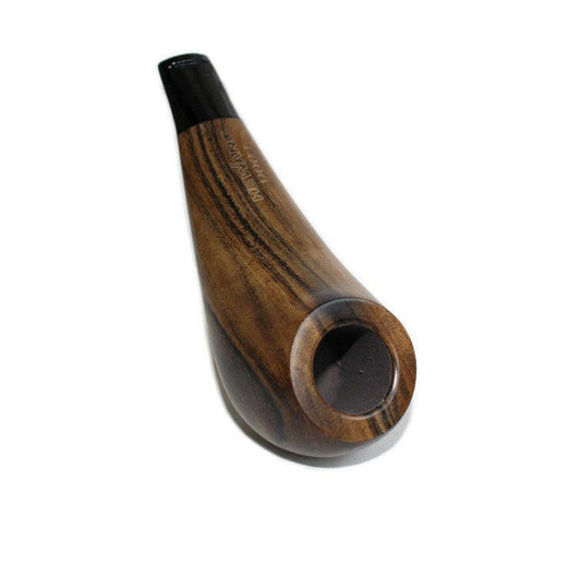ShowJade Beautiful SMALL 100% Handmade Sandalwood Tobacco pipe - Simple Glass Pipe