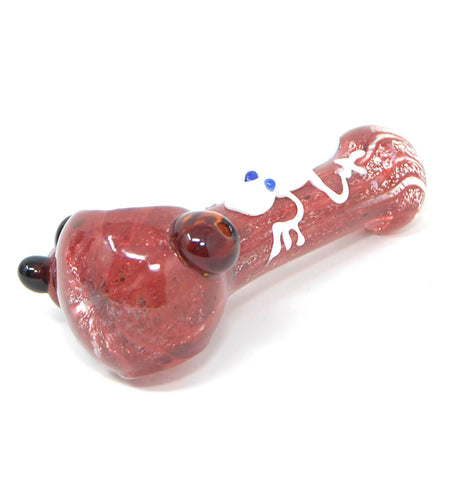 5.5" Side Handle Top Insect Glass hand Pipe