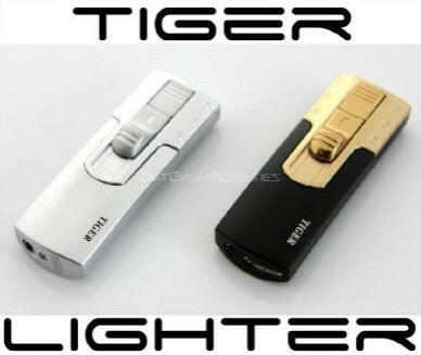 Windproof Tiger Brand Premium Torch Butane Lighter - Simple Glass Pipe