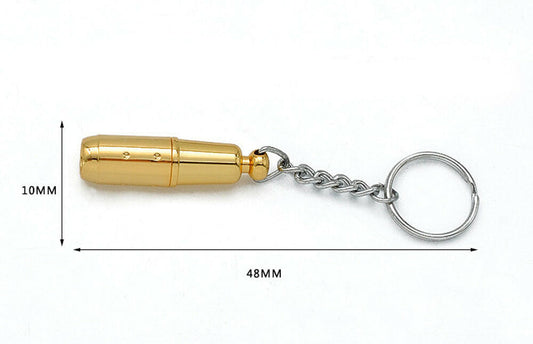 ShowJade Twisted Cigar Punch Cutter with Key Ring