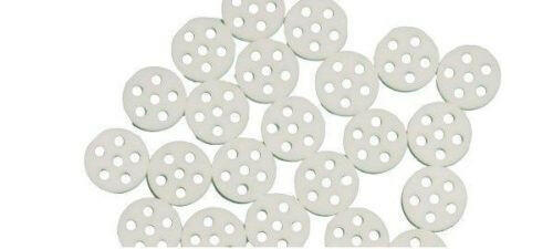 5 HONEYCOMB Ceramic PIPE SCREENS - SIZE: 3-8" (7-9mm2mm) tobacco pipe and bowl - Simple Glass Pipe