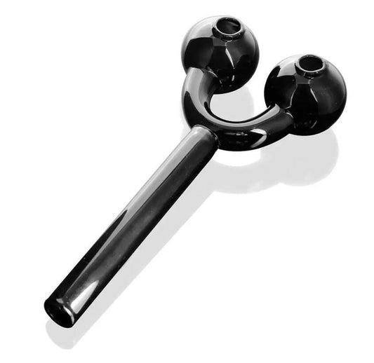 Two Chamber Slingshot Glass Oil Burner Pipe - Simple Glass Pipe