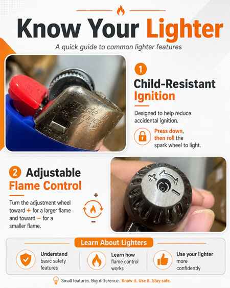know your lighter