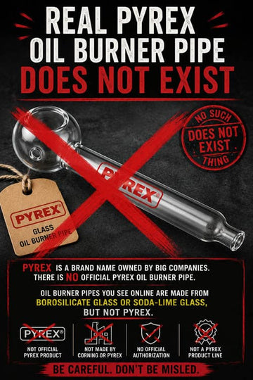 There Is No Such Thing as a Real Pyrex Oil Burner Pipe — Here’s Why