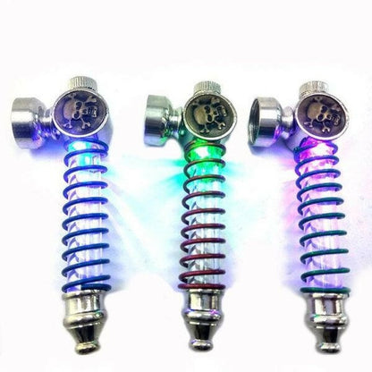 LED metal tobacco pipe alternate view