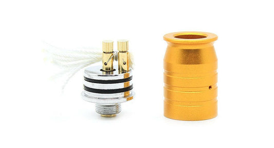 Mini RDA Rebuildable Steel Atomizer Wax Herb Tank Ego oil 510 - Simple Glass Pipe