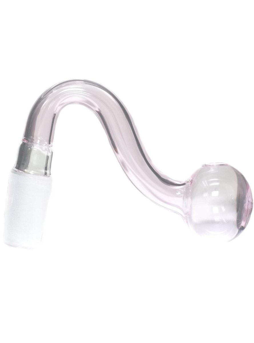 Pink Oil Burner Pipe Attachment - Simple Glass Pipe