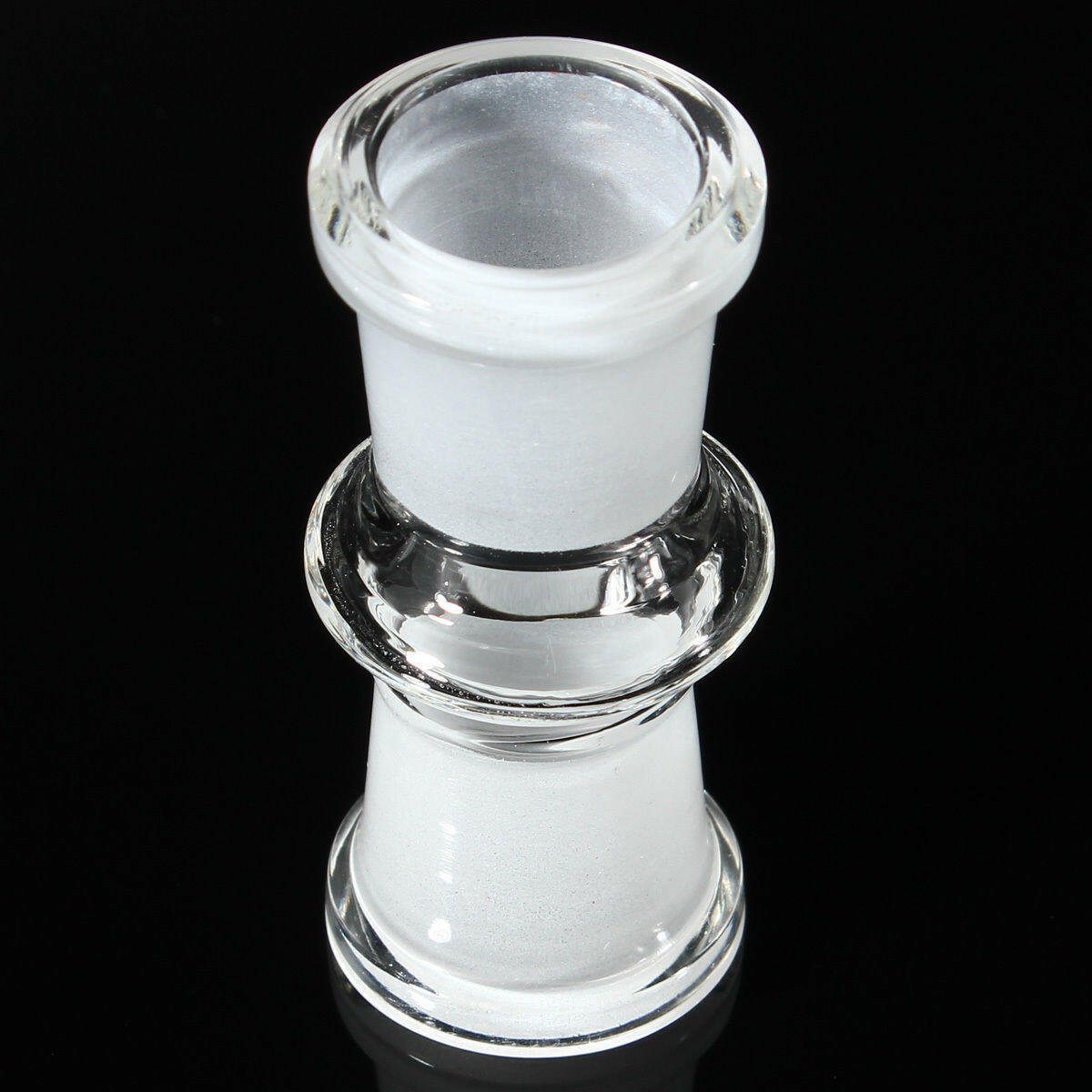 Female and Female Glass on Glass Adapter converter - Simple Glass Pipe