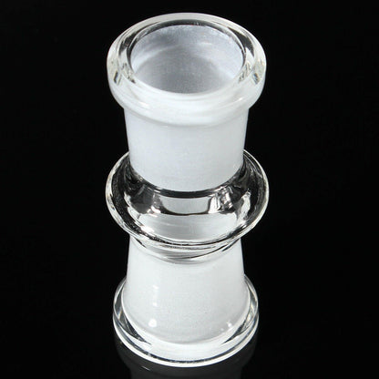 Female and Female Glass on Glass Adapter converter - Simple Glass Pipe