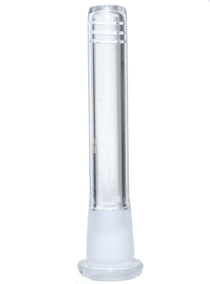 Glass downstem with 18mm male and 14mm female joints
