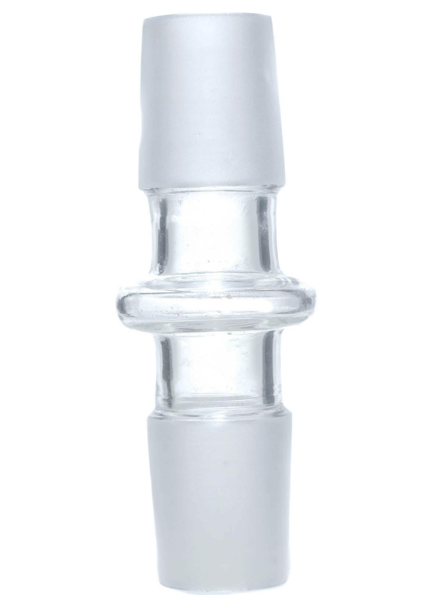 Male to Male Glass on Glass Pipe adapter Conveter - Simple Glass Pipe