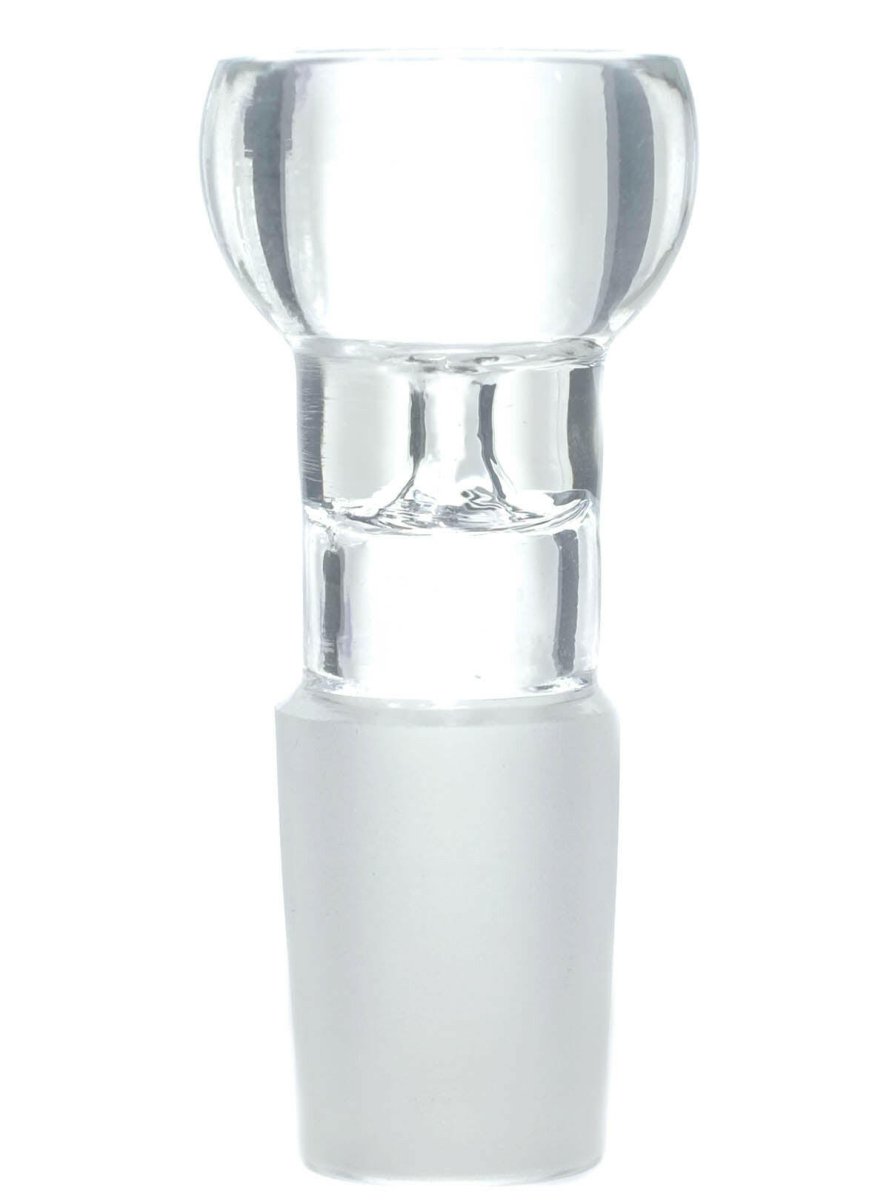 14mm or 18mm male clear glass cone bowl alternate view