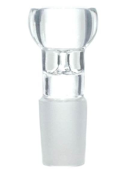 14mm or 18mm male clear glass cone bowl alternate view