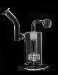 9"Matrix Percs Glass Water Pipe & oil burner - Simple Glass Pipe