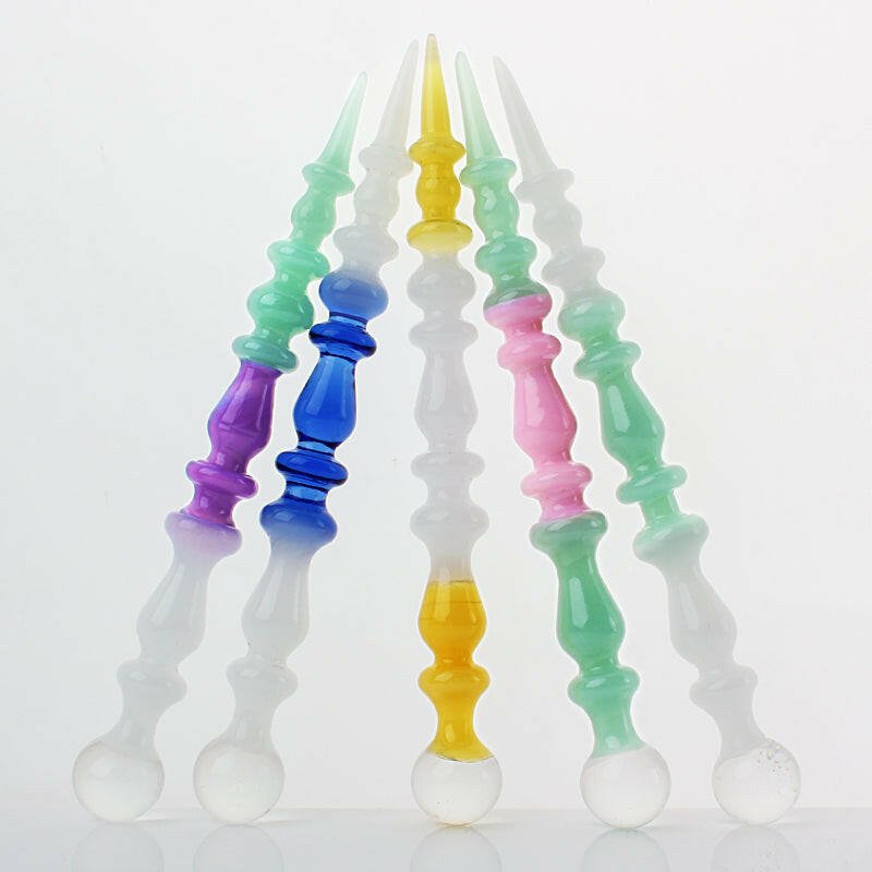 6" Glass Dabber Picker tool - Simple Glass Pipe
