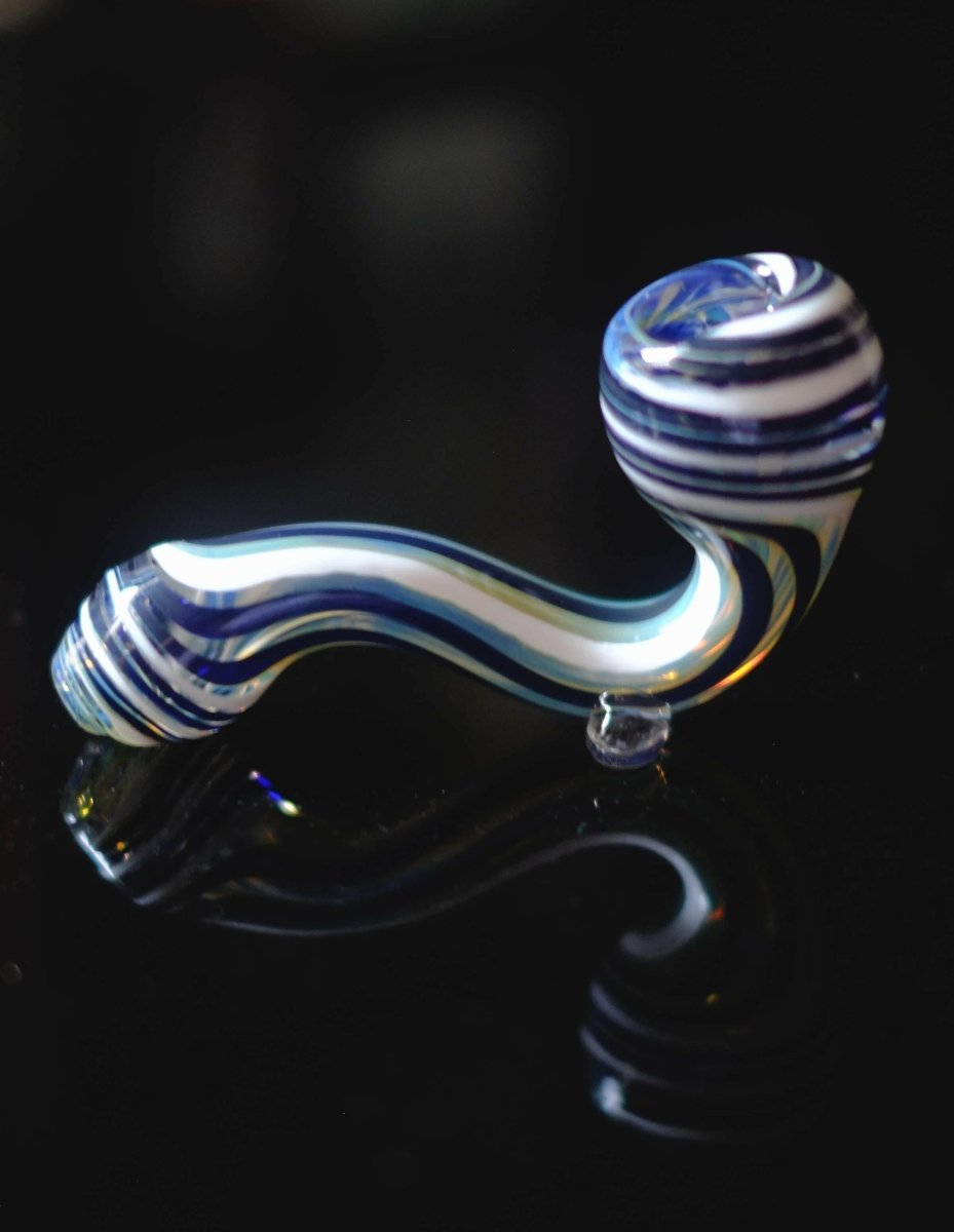 4" X mini Bubbler Pipe - Simple Glass Pipe