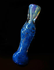 3.4" Glass Chillum Pipe - Simple Glass Pipe