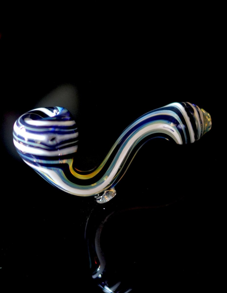 4" X mini Bubbler Pipe - Simple Glass Pipe