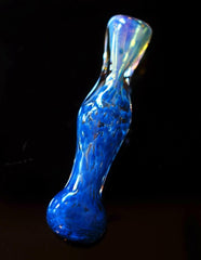 3.4" Glass Chillum Pipe - Simple Glass Pipe