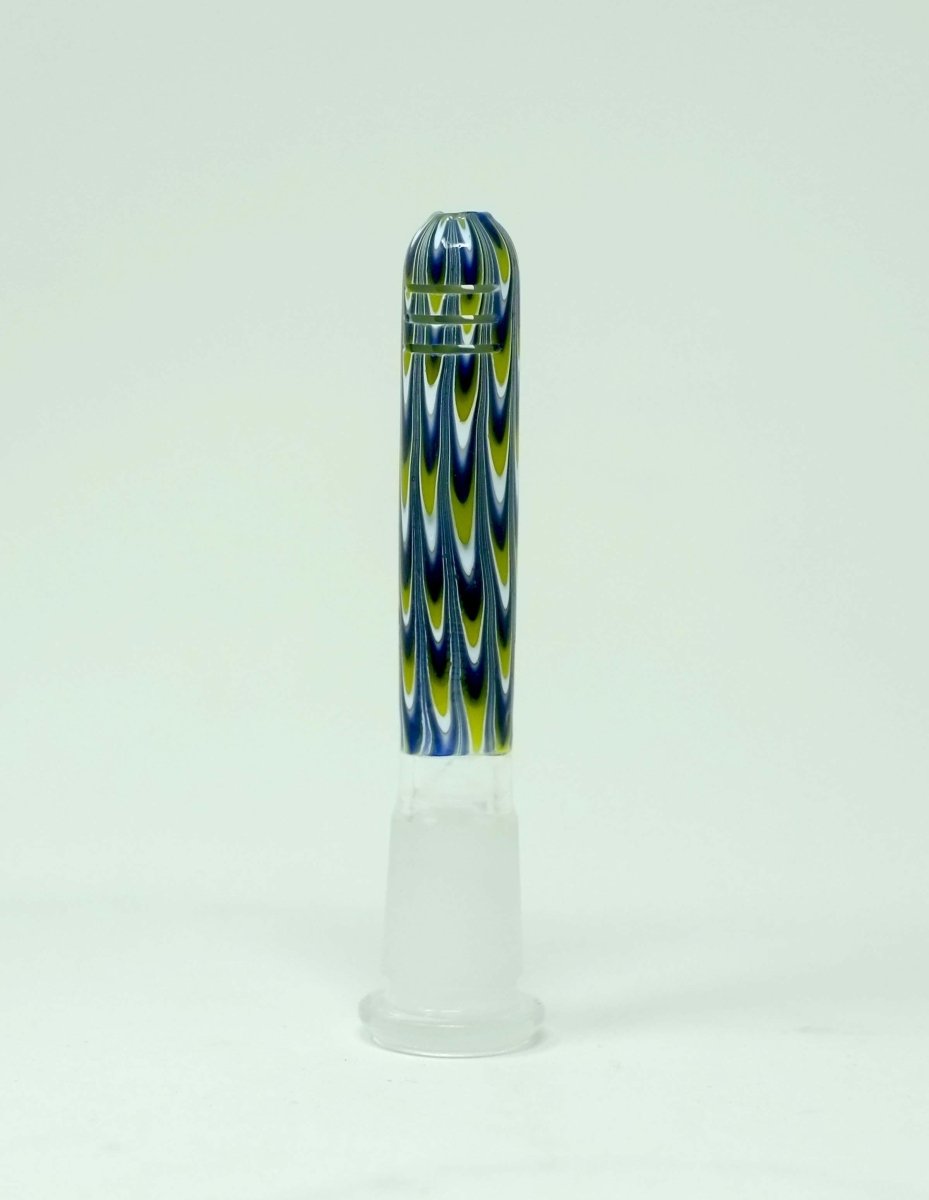 3" Glass Pipe Downstem 18 Male 14 Female - Simple Glass Pipe