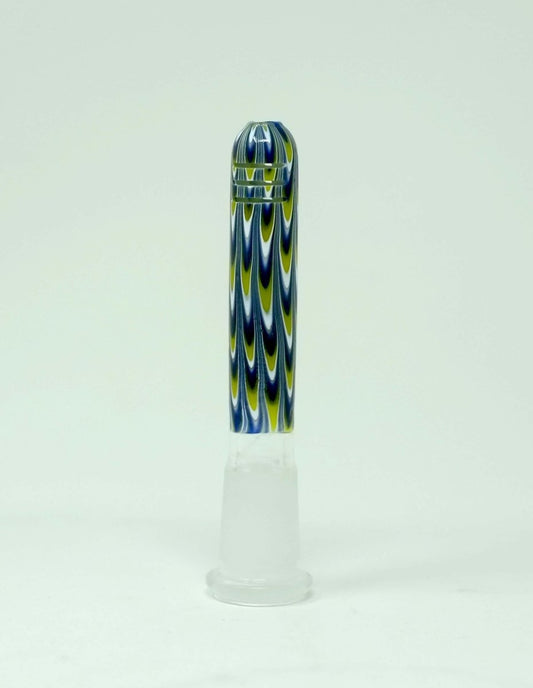 3" Glass Pipe Downstem 18 Male 14 Female - Simple Glass Pipe