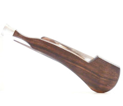 Tobacco Pipe 3 - in - 1 Tool - Classic Wood & Stainless Steel - Tamper, Reamer & Pic - Simple Glass Pipe