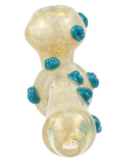 4" Glass Dots Sherlock Pipe