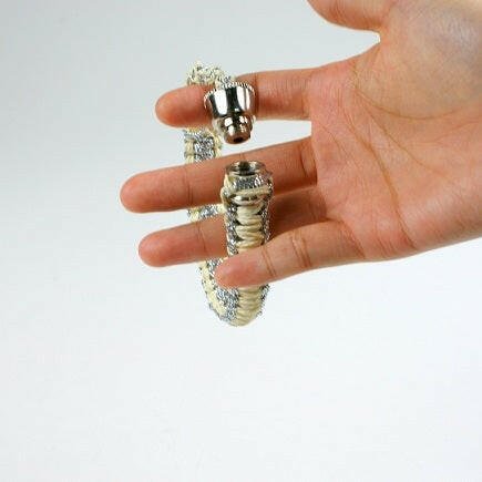 Hidden Bracelet Metal Tobacco Pipe - Simple Glass Pipe