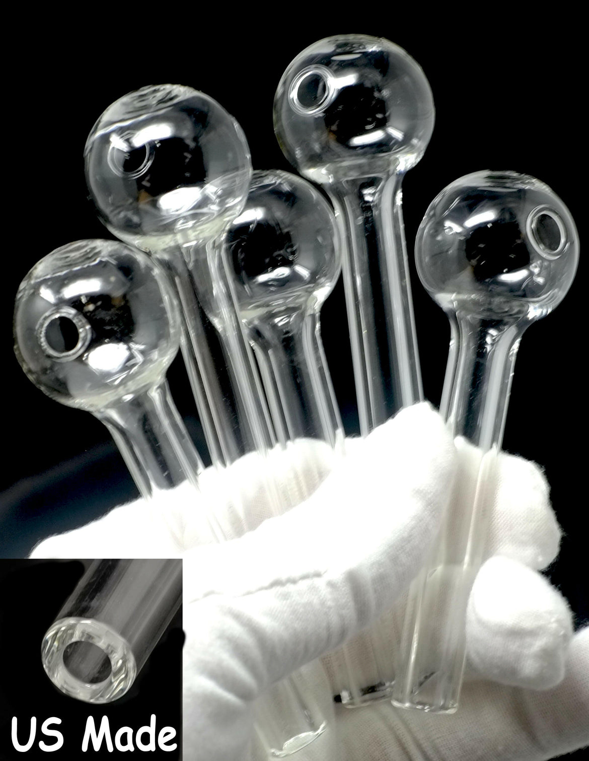 Pyrex Glass Oil Burner Pipe 6