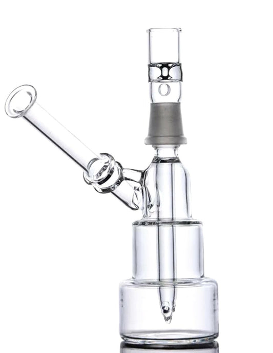 5" Mini Glass oil Water Rig - Simple Glass Pipe