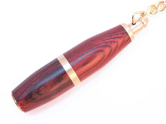 ShowJade Twisted Cigar Punch Cutter - RoseWood - Key Chain - Simple Glass Pipe