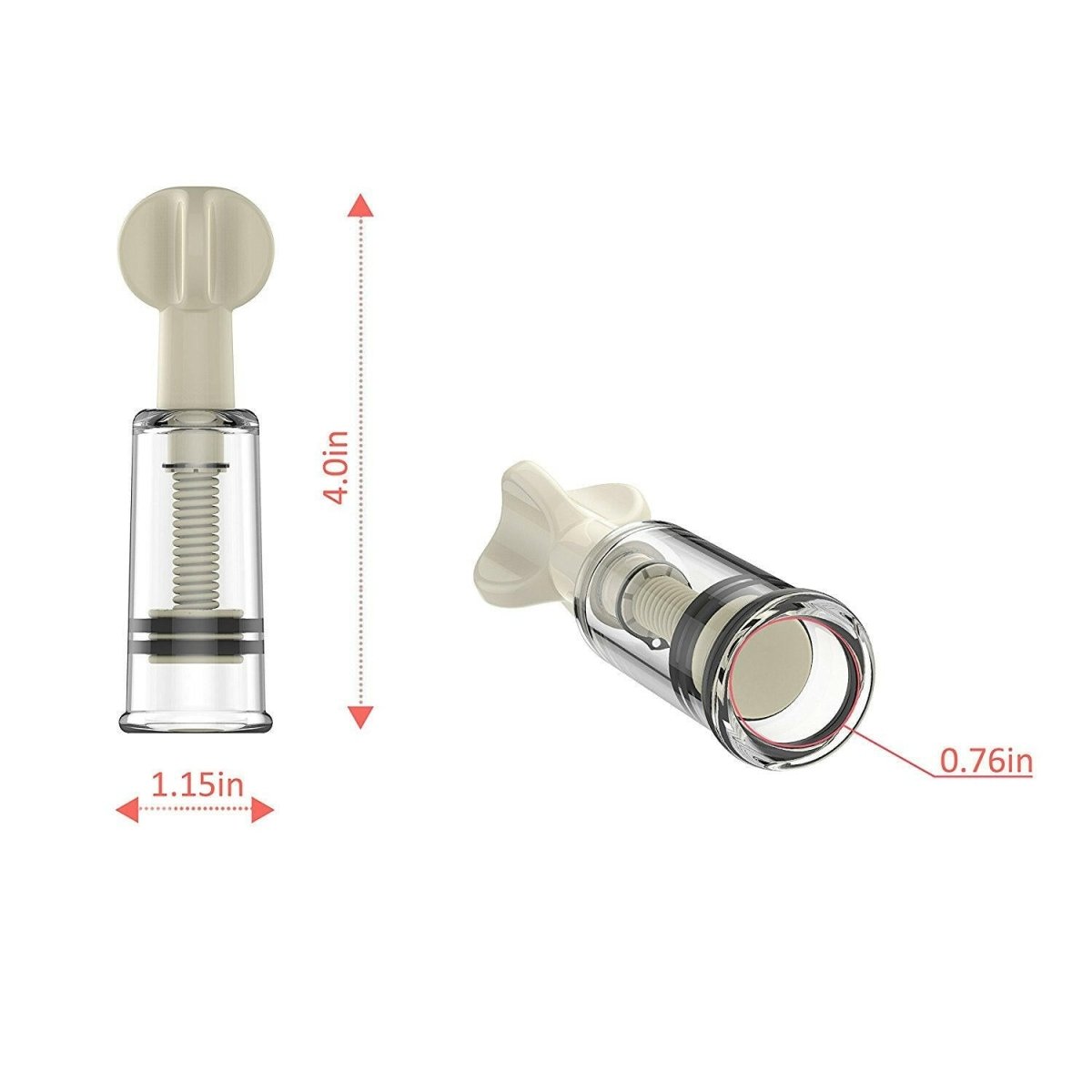 The Best Nipple Suction Sexual Toy Used for Nipple Correction - Simple Glass Pipe