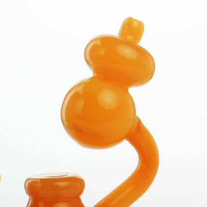 7" Gourd Neck glass water pipe - Simple Glass Pipe