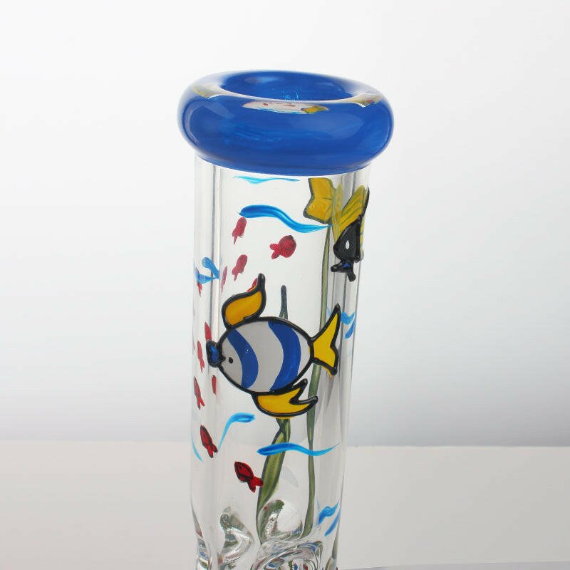 12-inch sea-life beaker glass water pipe alternate artwork