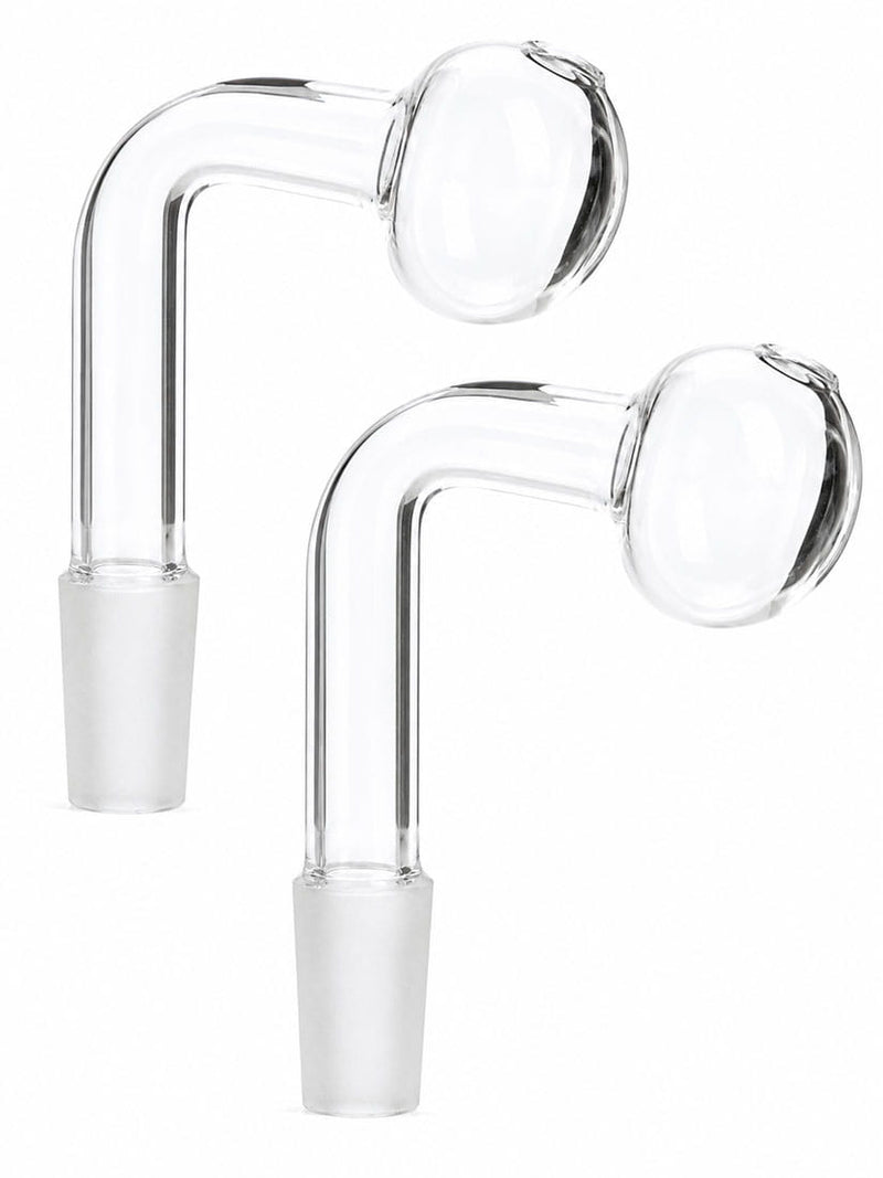 clear glass oil burner attachments with ground glass joints
