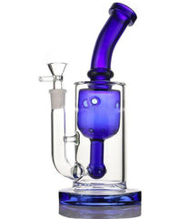 9" Glass Water Pipe Bong Pipe - Simple Glass Pipe