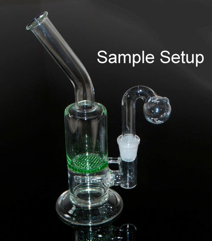 14mm male glass oil burner attachment for water pipe