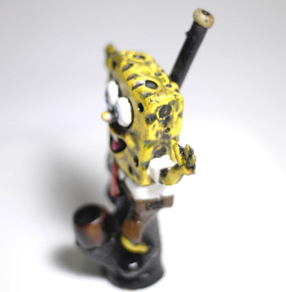 SpongeBob ceramic character pipe alternate view