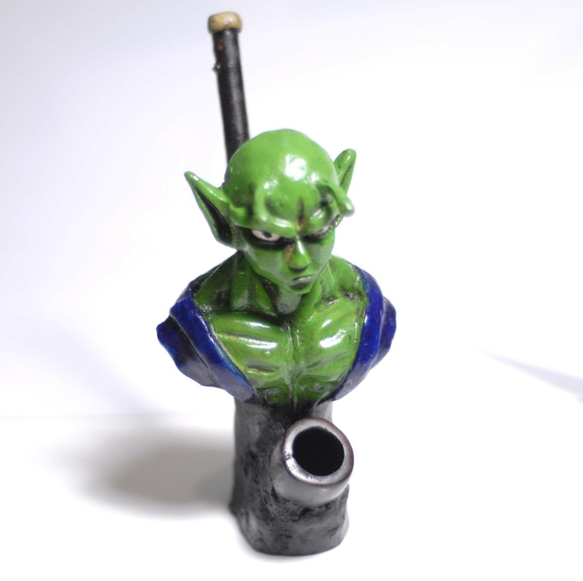 Dragon Ball Manga Piccolo Character Ceramic Handmade Tobacco Pipe - Simple Glass Pipe