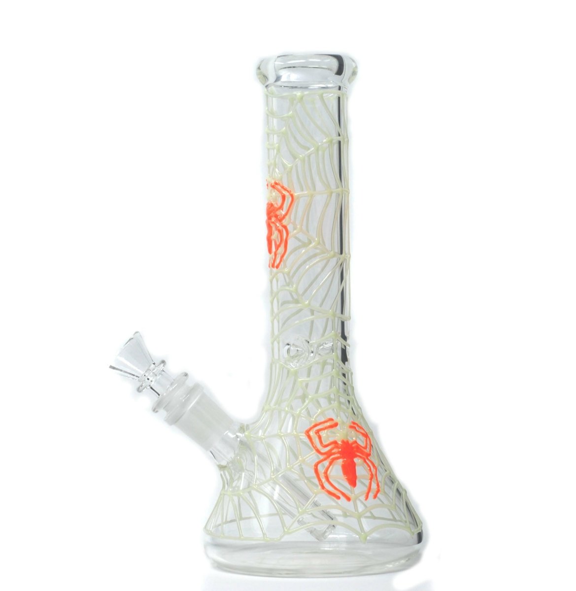 Spider glass water pipe detail view
