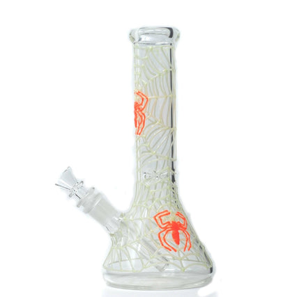 Spider glass water pipe detail view